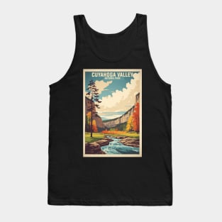 Cuyahoga Valley National Park Ohio USA Vintage Travel Retro Tourism Tank Top